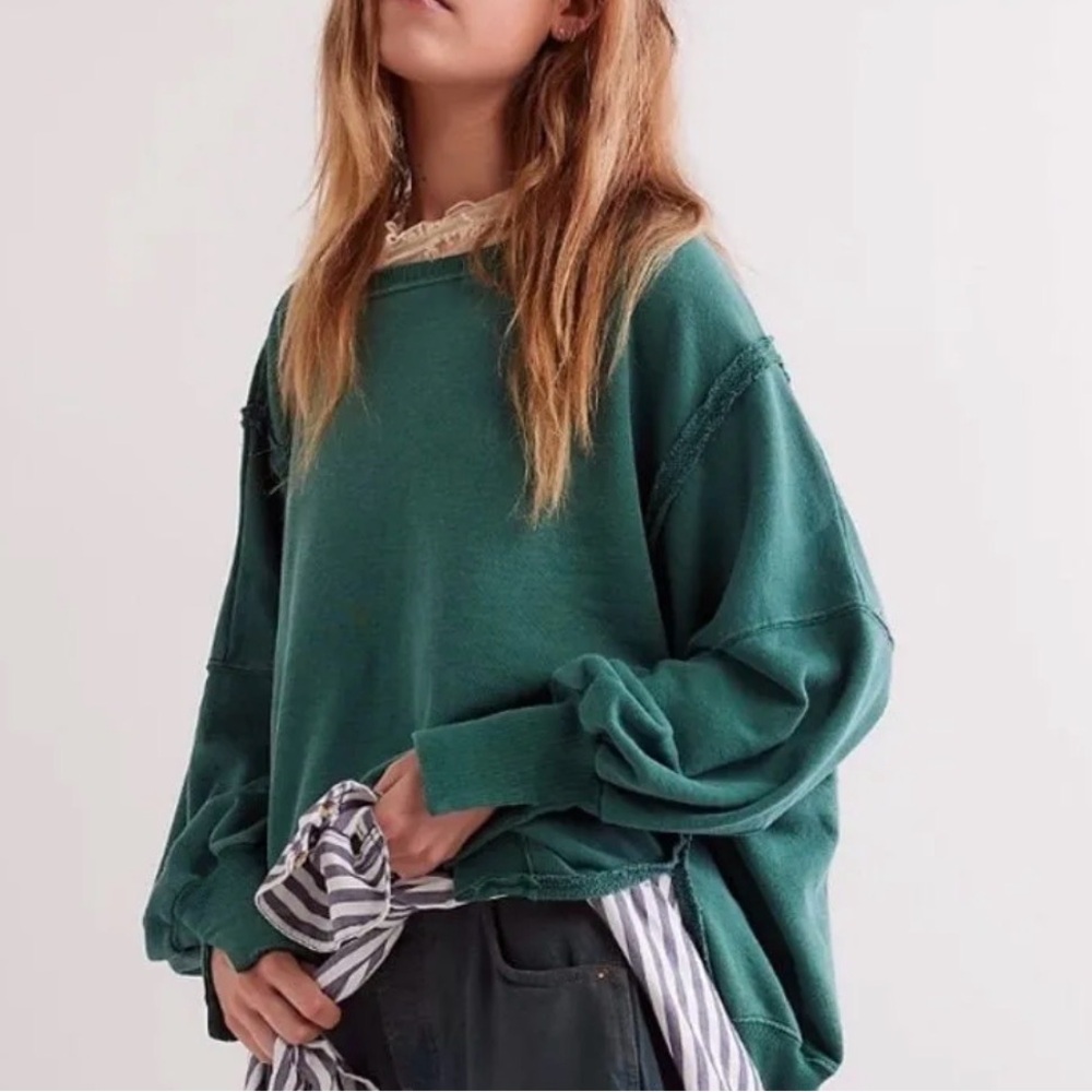 NWT We The Free Camden Pullover - Spruced Up / SOLD OUT COLOR
